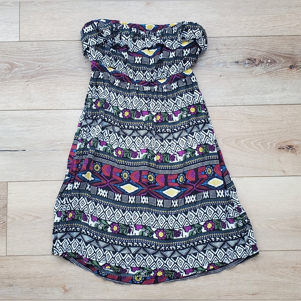 Forever 21 Strapless Mini Dress